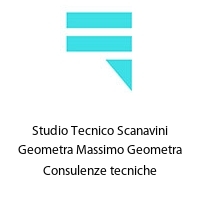 Logo Studio Tecnico Scanavini Geometra Massimo Geometra Consulenze tecniche