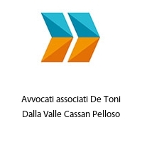 Logo Avvocati associati De Toni Dalla Valle Cassan Pelloso