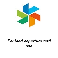 Logo Paniceri copertura tetti snc