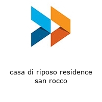 Logo casa di riposo residence san rocco