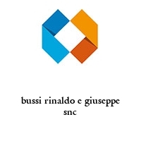 Logo bussi rinaldo e giuseppe snc