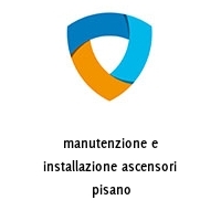 Logo manutenzione e installazione ascensori pisano