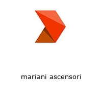 Logo mariani ascensori