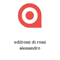 Logo edilrossi di rossi alessandro