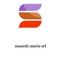 Logo manetti mario srl