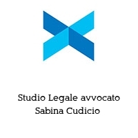 Logo Studio Legale avvocato Sabina Cudicio 